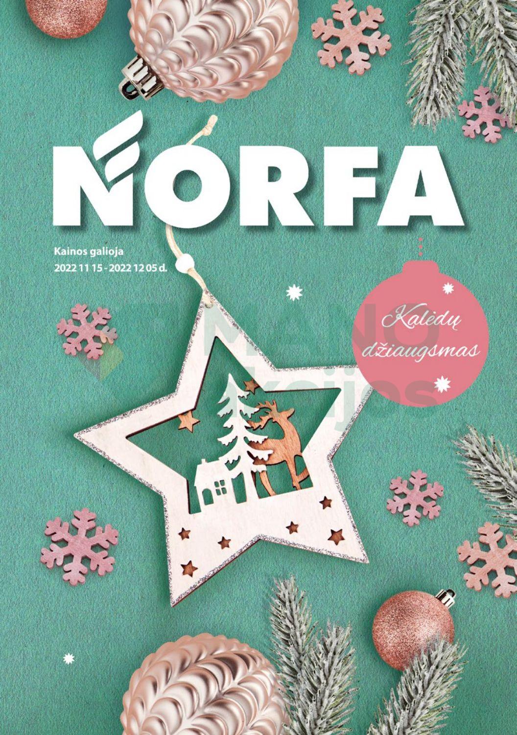 Norfa leidinys - 1 puslapis