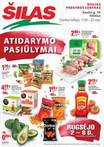 Reklaminis laikraštis Šilas, galioja nuo 02.09.2024 iki 08.09.2024.