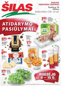 Reklaminis laikraštis Šilas, galioja nuo 09.09.2024 iki 15.09.2024.