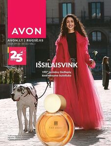 Reklaminis laikraštis Avon, galioja nuo 01.09.2024 iki 30.09.2024.