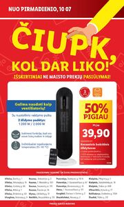 Reklaminis laikraštis Lidl, galioja nuo 2024-10-07 iki .