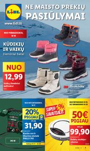 Reklaminis laikraštis Lidl, galioja nuo 2024-10-14 iki 2024-10-20.