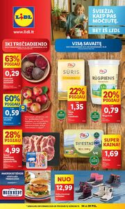 Reklaminis laikraštis Lidl, galioja nuo 2024-10-14 iki 2024-10-20.