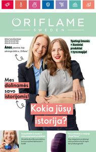 Reklaminis laikraštis Oriflame, galioja nuo 2024-10-03 iki 2024-10-23.