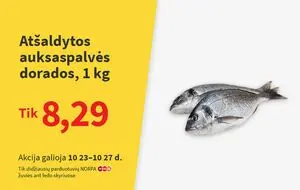 Reklaminis laikraštis Norfa, galioja nuo 2024-10-23 iki 2024-10-27.