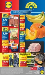 Reklaminis laikraštis Lidl, galioja nuo 2024-10-24 iki 2024-10-27.