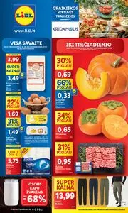 Reklaminis laikraštis Lidl, galioja nuo 2024-10-28 iki 2024-11-03.