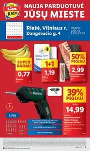 Reklaminis laikraštis Lidl, galioja nuo 2024-10-28 iki 2024-11-03.