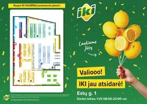 Reklaminis laikraštis Iki, galioja nuo 2024-10-31 iki 2024-11-03.