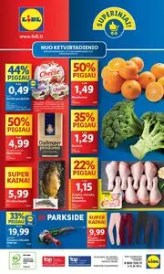 Reklaminis laikraštis Lidl, galioja nuo 2024-10-31 iki 2024-11-03.