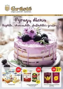 Reklaminis laikraštis Grūstė, galioja nuo 2024-11-02 iki 2024-11-10.