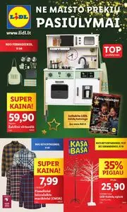 Reklaminis laikraštis Lidl, galioja nuo 2024-11-04 iki 2024-11-10.