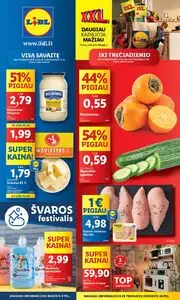 Reklaminis laikraštis Lidl, galioja nuo 2024-11-04 iki 2024-11-10.