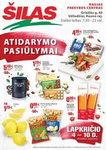 Reklaminis laikraštis Šilas, galioja nuo 2024-11-04 iki 2024-11-10.