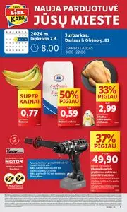 Reklaminis laikraštis Lidl, galioja nuo 2024-11-07 iki 2024-11-10.