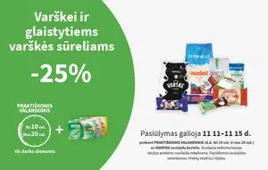 Reklaminis laikraštis Norfa, galioja nuo 2024-11-11 iki 2024-11-15.