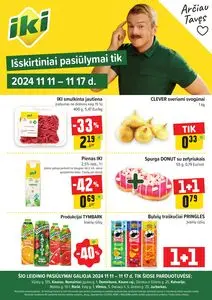 Reklaminis laikraštis Iki, galioja nuo 2024-11-11 iki 2024-11-17.