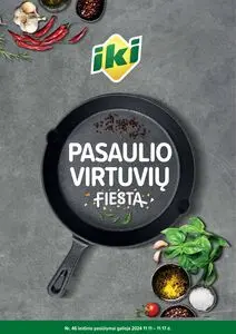 Reklaminis laikraštis Iki, galioja nuo 2024-11-11 iki 2024-11-17.