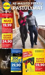 Reklaminis laikraštis Lidl, galioja nuo 2024-11-11 iki 2024-11-17.