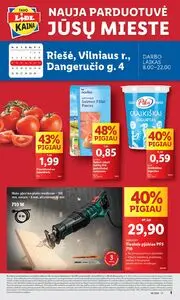 Reklaminis laikraštis Lidl, galioja nuo 2024-11-11 iki 2024-11-17.