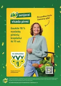 Reklaminis laikraštis Iki, galioja nuo 2024-11-12 iki 2024-11-17.