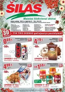 Reklaminis laikraštis Šilas, galioja nuo 2024-11-06 iki 2024-11-19.