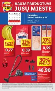 Reklaminis laikraštis Lidl, galioja nuo 2024-11-18 iki 2024-11-24.