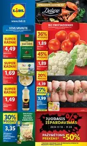 Reklaminis laikraštis Lidl, galioja nuo 2024-11-18 iki 2024-11-24.