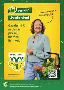 Reklaminis laikraštis Iki, galioja nuo 2024-11-21 iki 2024-11-24.