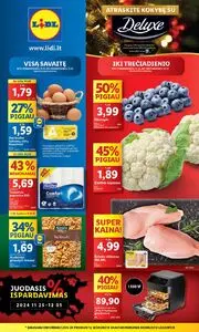 Reklaminis laikraštis Lidl, galioja nuo 2024-11-25 iki 2024-12-01.