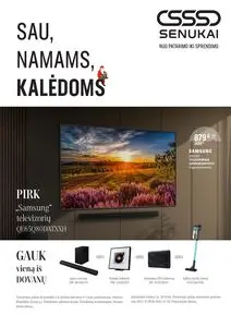 Reklaminis laikraštis Senukai, galioja nuo 2024-11-08 iki 2024-12-02.