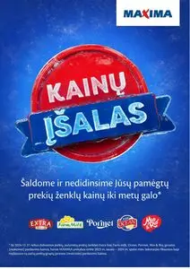 Reklaminis laikraštis Maxima, galioja nuo 2024-11-26 iki 2024-12-02.