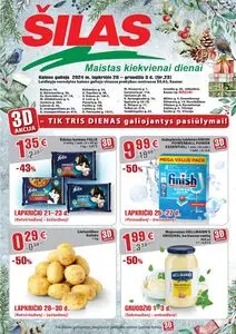 Reklaminis laikraštis Šilas, galioja nuo 2024-11-20 iki 2024-12-03.