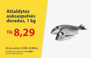 Reklaminis laikraštis Norfa, galioja nuo 2024-12-04 iki 2024-12-08.