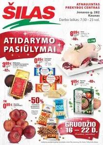 Reklaminis laikraštis Šilas, galioja nuo 2024-12-16 iki 2024-12-22.