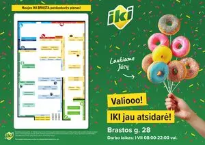 Reklaminis laikraštis Iki, galioja nuo 2024-12-18 iki 2024-12-22.