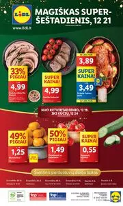 Reklaminis laikraštis Lidl, galioja nuo 2024-12-19 iki 2024-12-24.