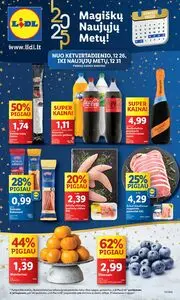 Reklaminis laikraštis Lidl, galioja nuo 2024-12-26 iki 2024-12-31.