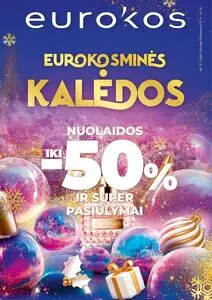 Reklaminis laikraštis Eurokos, galioja nuo 2024-11-14 iki 2025-01-01.