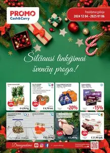 Reklaminis laikraštis Promo CashCarry, galioja nuo 2024-12-04 iki 2025-01-06.