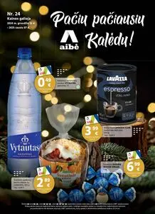 Reklaminis laikraštis Aibė, galioja nuo 2024-12-12 iki 2025-01-07.