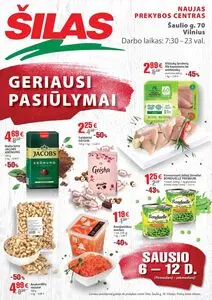 Reklaminis laikraštis Šilas, galioja nuo 2025-01-06 iki 2025-01-12.