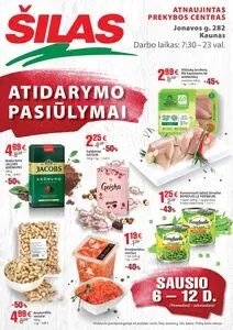 Reklaminis laikraštis Šilas, galioja nuo 2025-01-06 iki 2025-01-12.