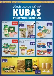 Reklaminis laikraštis Kubas, galioja nuo 2025-01-03 iki 2025-01-13.