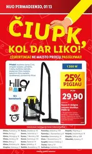 Reklaminis laikraštis Lidl, galioja nuo 2025-01-13 iki .