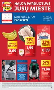 Reklaminis laikraštis Lidl, galioja nuo 2025-01-20 iki 2025-01-26.