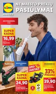 Reklaminis laikraštis Lidl, galioja nuo 2025-01-20 iki 2025-01-26.