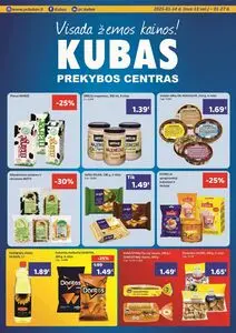 Reklaminis laikraštis Kubas, galioja nuo 2025-01-14 iki 2025-01-27.