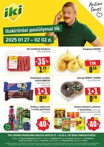 Reklaminis laikraštis Iki, galioja nuo 2025-01-27 iki 2025-02-02.