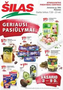 Reklaminis laikraštis Šilas, galioja nuo 2025-02-03 iki 2025-02-09.